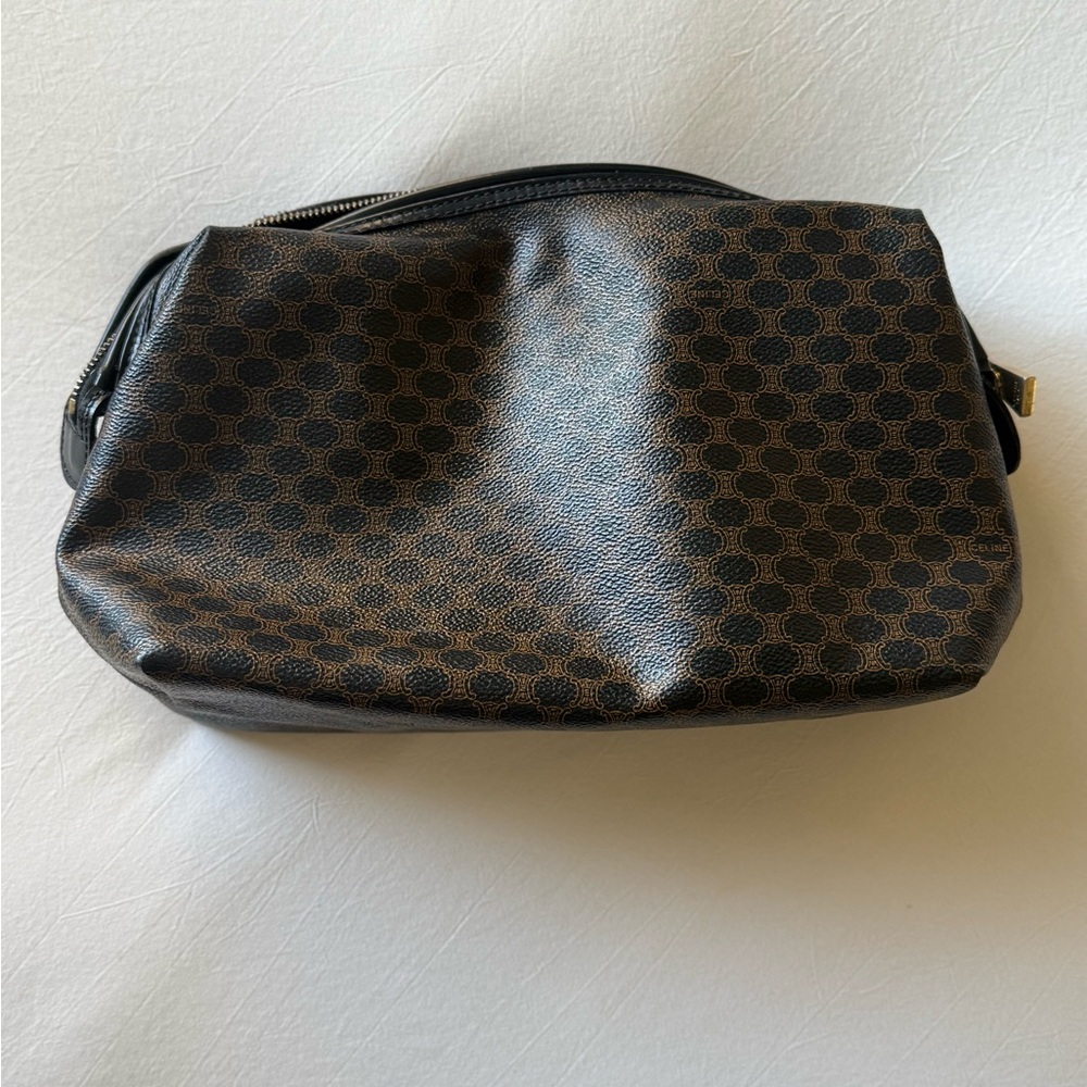 Vintage 1999 Celine Macadam Toiletry Bag